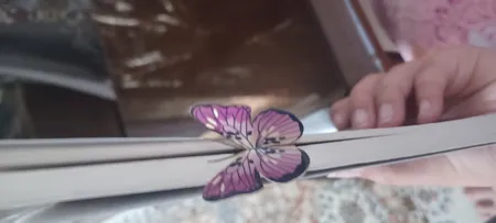 نشانگر کتاب باروچین مدل پروانه ها کد bk-19 بسته 2 عددی