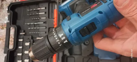 دریل شارژی چکشی باس مدل SK-6050 مجموعه 28 عددی