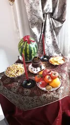 ظرف سرو مس زنجان کد 001