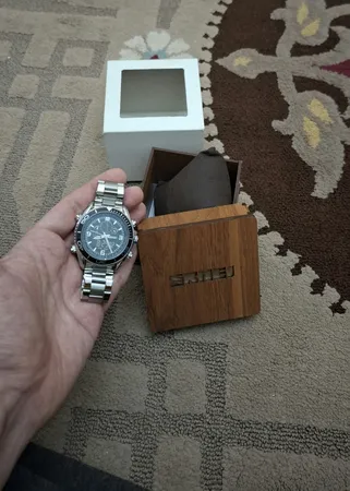 ساعت مچی عقربه ای مردانه  کوارتز اسکمی مدل 1600S