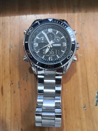 ساعت مچی عقربه ای مردانه  کوارتز اسکمی مدل 1600S