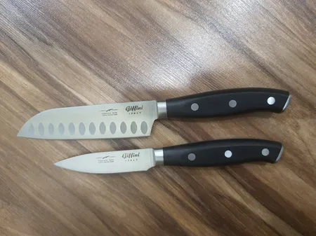 چاقو آشپزخانه جی فی نی مدل 2-1-2-2104 مجموعه دو عددی