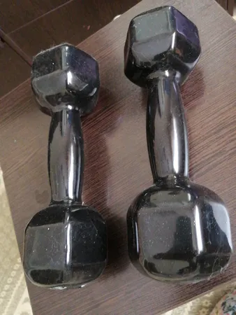 دمبل رکورد مدل A وزن 3 کیلوگرم بسته 2 عددی