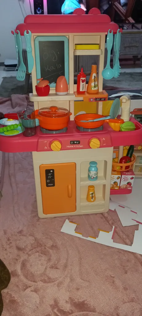 ست اسباب بازی آشپزخانه مدل اجاق گاز بخار کن کد 168