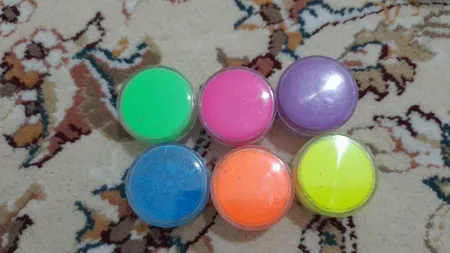 پودر پیگمنت ناخن مدل MuCLR-06 مجموعه 6 عددی