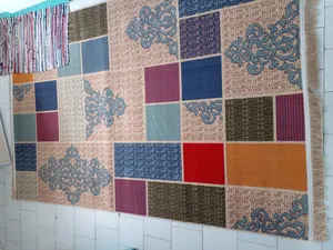 تجریه خرید گلیم ماشینی جزیره طرح لاجورد