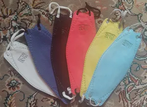 تجریه خرید ماسک تنفسی کودک  دکتر فست مدل 3 بعدی 5 لایه رنگارنگFAST-KF94 جعبه 24 عددی