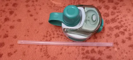 ماگ سفری مدل دوحالته دور سیلیکونی گنجایش 0.8 لیتر