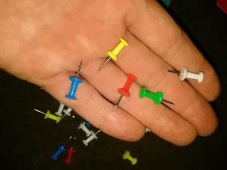 سوزن نقشه کد 01 بسته 50 عددی