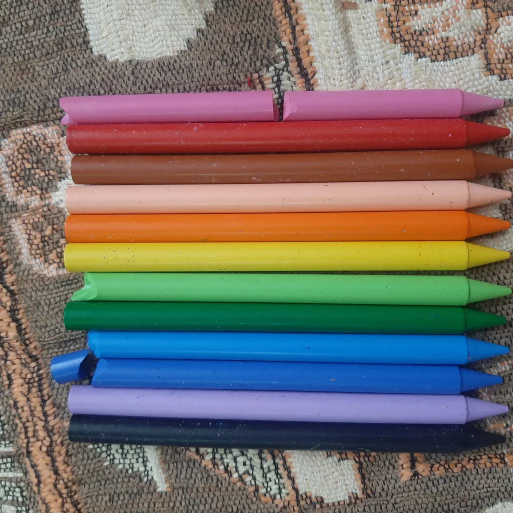 پاستل روغنی 12 رنگ بیک مدل Kids plasti decor کد 91062