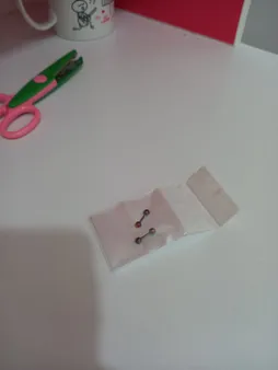 پیرسینگ بدن زنانه پایتخت مدل PS532 بسته ۲ عددی