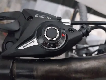 دسته دنده دوچرخه شیمانو مدل ST-EF51-3Lx7R بسته 2 عددی