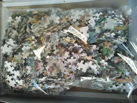 پازل 1000 تکه ترنم طرح نقاشی فرشچیان