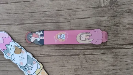 نشانگر کتاب چوبی مدل فانتزی کد 1 مجموعه 60 عددی