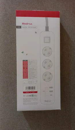 چندراهی برق هادرون مدل P343 مجهز به شارژر 30 وات