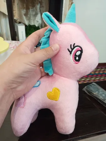 عروسک طرح تک شاخ مدل 33-1870 ارتفاع 30 سانتیمتر