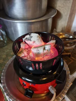 زغال سرخ کن مدل حامد