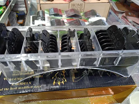 شانه ماشین اصلاح وال مدل 01 مجموعه 8 عددی