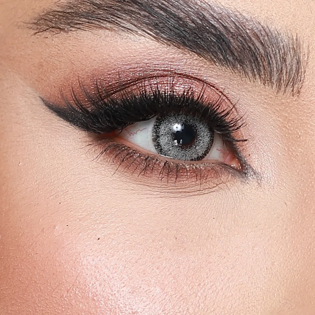 لنز چشم بیوتی کد 135 رنگ خاکستری روشن