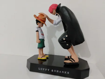 فیگور مدل انیمه وان پیس طرح شنکس و لوفی