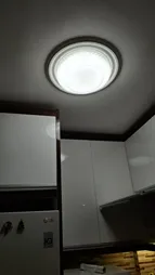 چراغ سقفی 36 وات مودی مدل دوطبقه دور کریستالی