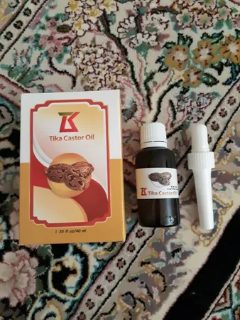 روغن کرچک تیکا مدل Pure Oil حجم 40 میلی لیتر