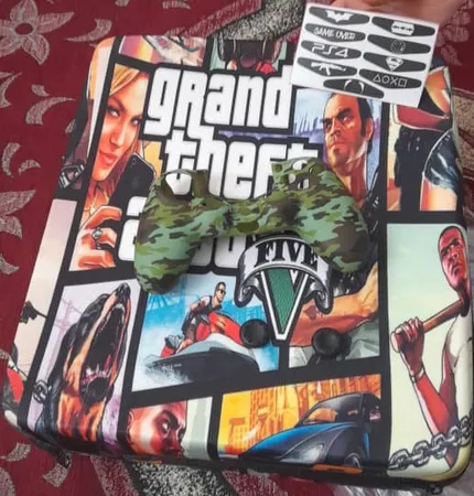 کیف حمل پلی استیشن اسلیم طرح GTA