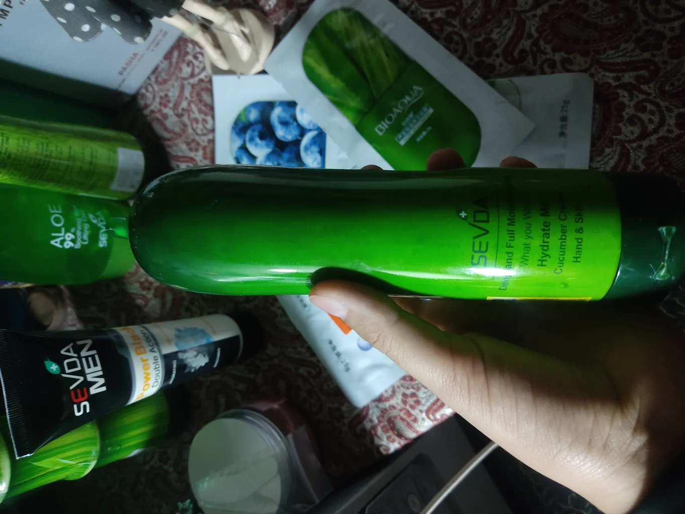 کرم آبرسان و ژل لیفتینگ آلوورا سودا 500 میلی‌لیتر