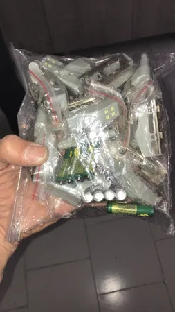 چراغ داخل کابینت مدل AAA بسته 12 عددی