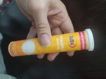 قرص جوشان ویتامین ث -1000 میلی گرم 3 بسته 20 عددی