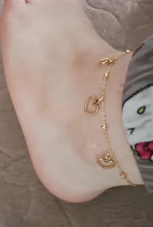 پابند زنانه مدل قلب کد HN1624