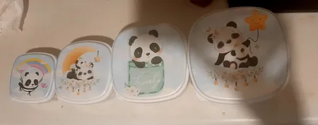 ظرف نگهدارنده وینتج طرح پاندا مدل VNP035 مجموعه 4 عددی