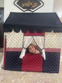 چادر بازی کودک مدل ستاره باران