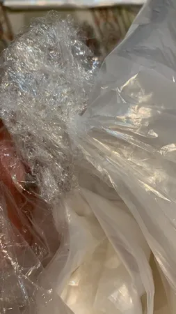 کیسه خرید مدل دسته دار بسیار ضخیم 55.65 بسته 0.5 کیلوگرم