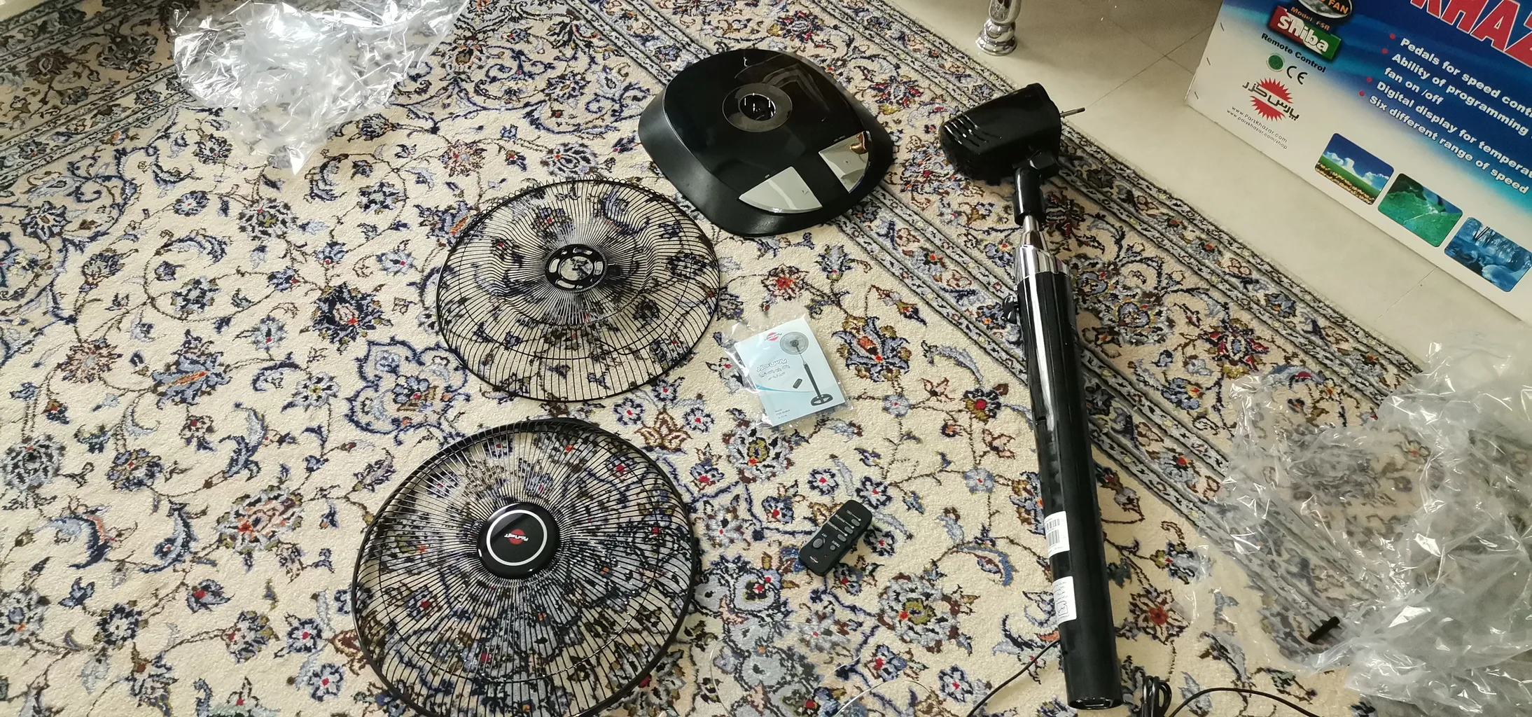 پنکه پارس خزر مدل FSR-SHIBA