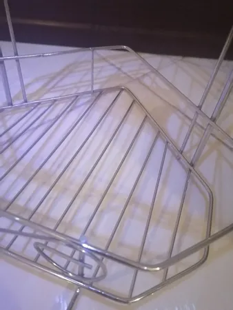 قفسه حمام شکیبا مدل H Corner Chrome 3