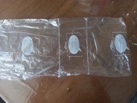 کیسه فریزر پترو کلین مدل یادداشتی بسته 250 عددی