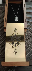 تجریه خرید گردنبند نقره زنانه مدل مژگان کد SHL