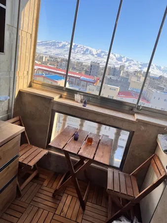 میز و صندلی تاشو سفری مدل چوبی بسته 3 عددی