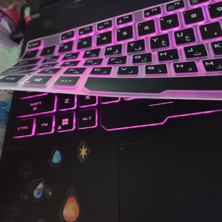 محافظ کیبورد مدل FX506 مناسب برای لپ تاپ ایسوس 15 اینچی