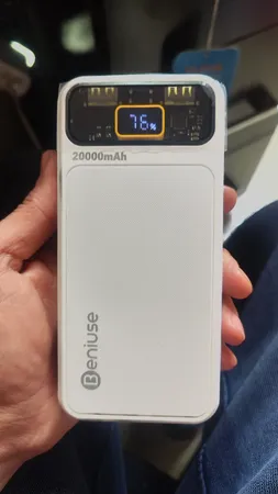 پاوربانک بنیوس مدل BE-PB02 ظرفیت 20000 میلی آمپر ساعت