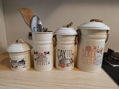 بانکه مدل قند و چای مجموعه دو عددی