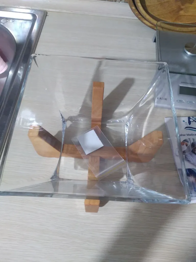 آجیل خوری لیمون مدل پایه چوبی کد 2172