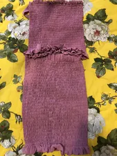 تجریه خرید ست نیم تنه و دامن زنانه مدل کش دوزی رنگ صورتی