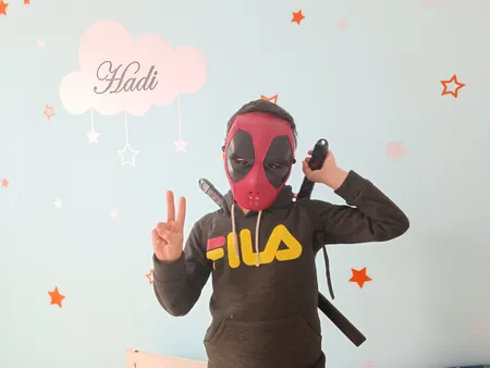 ست ایفای نقش ماسک و شمشیر طرح ددپول مدل آتا