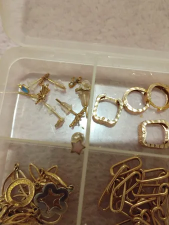 گوشواره طلا 18 عیار زنانه بان گالری مدل ستاره