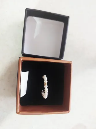 انگشتر طلا 18 عیار زنانه ناریا مدل مروارید پرورشی ننیا