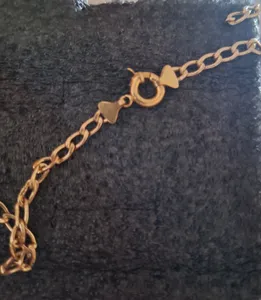 تجریه خرید زنجیر طلا 18 عیار زنانه مدل کارتیر