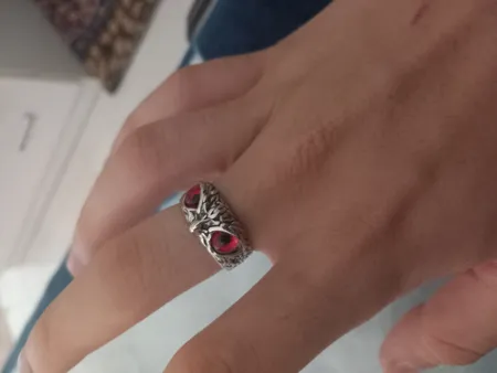 انگشتر مدل جغد چشم خاص کد 684152