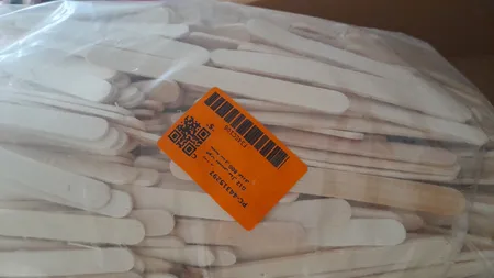 چوب بستنی مدل G12 بسته بندی 800 عددی